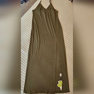 Cider Olive Maxi Dress